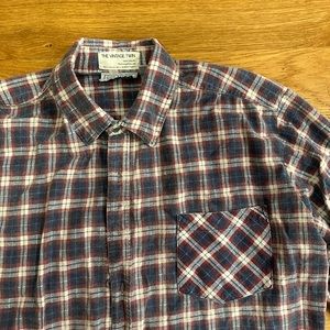 Perfect vintage oversized flannel shirt by the vintage twin. Oversized.